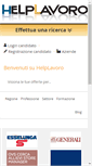 Mobile Screenshot of helplavoro.it